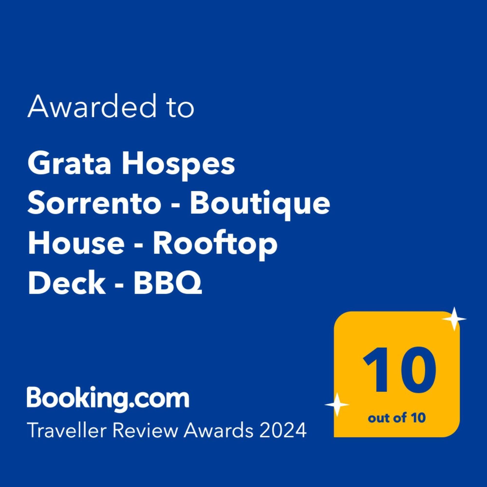 Grata Hospes Sorrento - Boutique House - Rooftop Deck - Bbq エクステリア 写真
